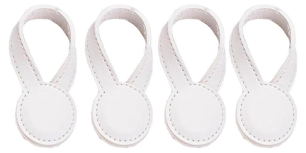 Magnetische Handtuchhalter mit starken Kunstleder-Clips und leistungsstarken Magneten für sicheres Aufhängen von Stoffen oder Handtüchern im Bad...