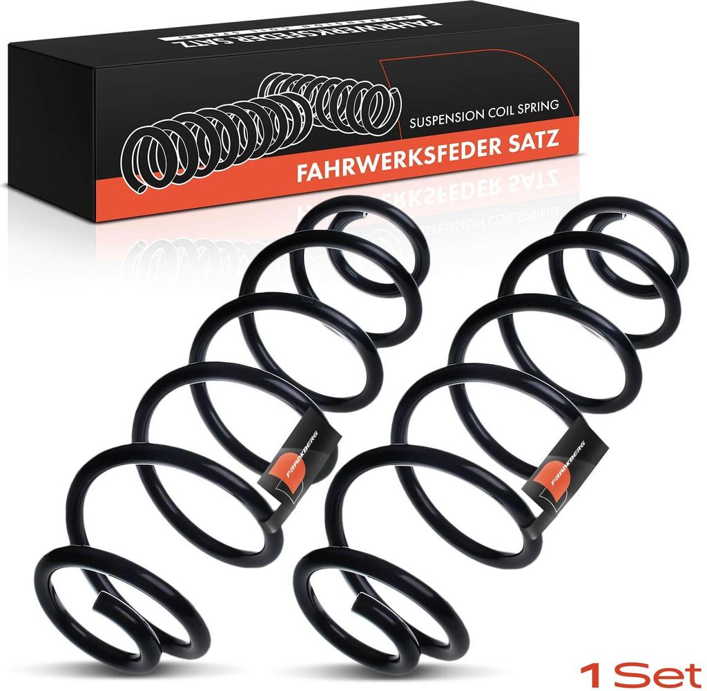 Frankberg 2x Fahrwerksfeder Hinterachse  für Audi A4 8K2 B8 Produktbild 