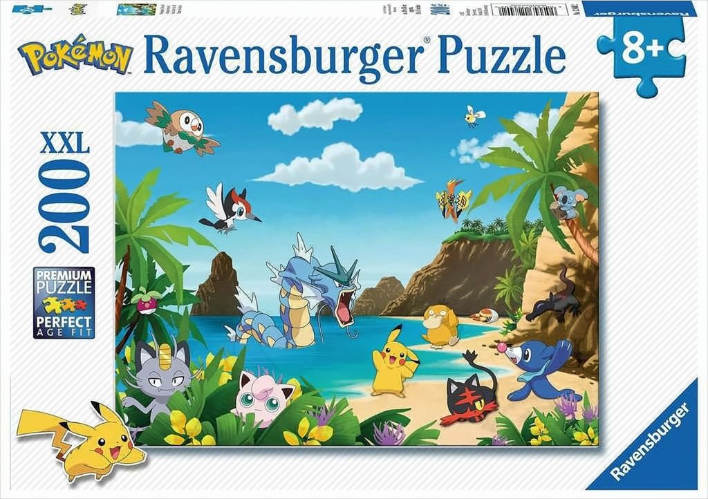 Ravensburger 12840 Puzzle Attrape-les tous ! 200 pièces XXL Image du produit 