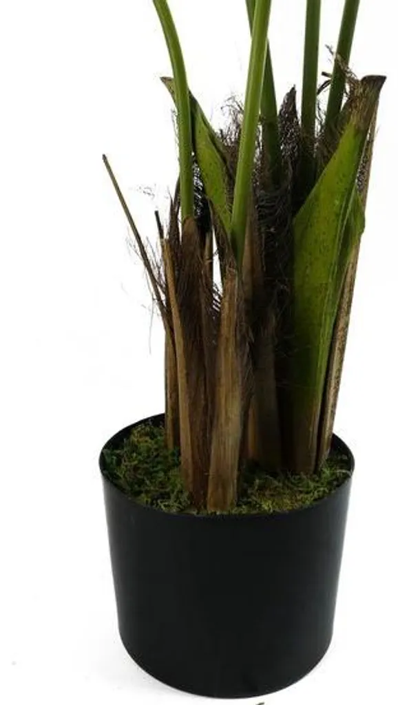 Palmier synthétique 120 cm haute qualité - Feuillage dense en plastique