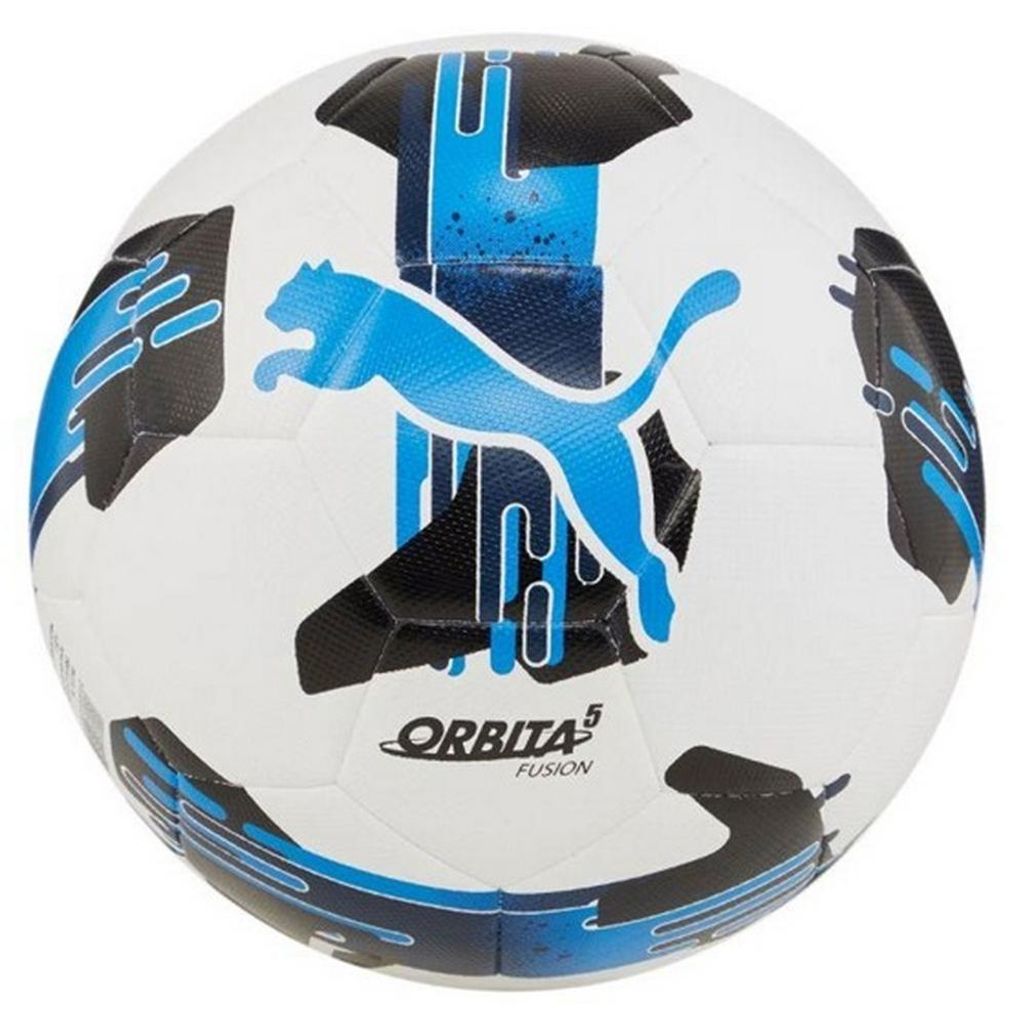 Puma - "Orbita 5 Fusion" Fußball PP3981 (5) (Weiß/Schwarz/Blau)