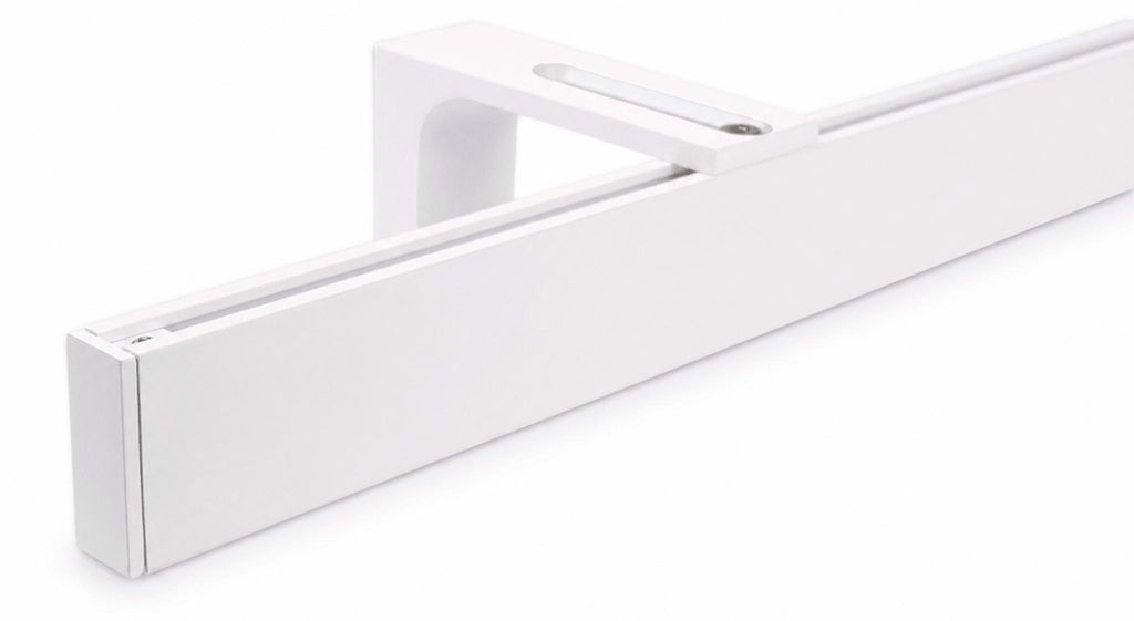 Rail de rideau intérieur sur mesure 1 voie blanc - Série Image du produit 