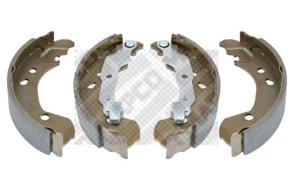 MAPCO Bremsbackensatz Trommelbremse Hinten für RENAULT Clio III Schrägheck (BR0/1, CR0/1) 203mm 8141