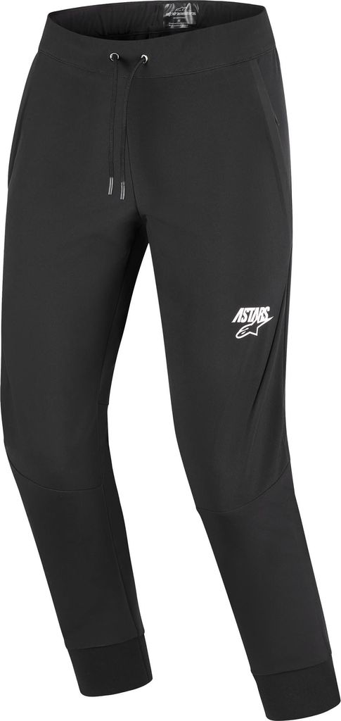 Alpinestars Aeroshell Motorrad Textilhose, schwarz/weiß, 2XL