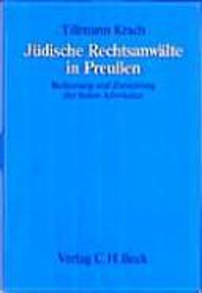 Jüdische Rechtsanwälte in Preußen