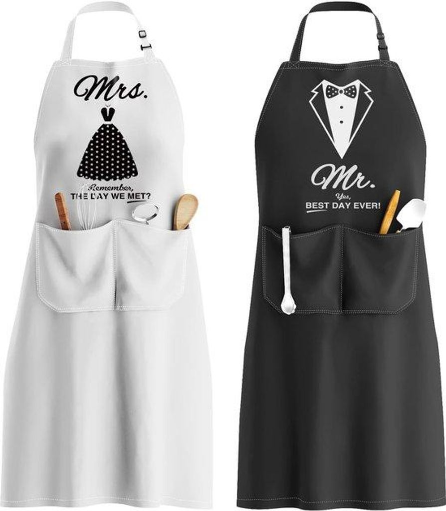 Küchenhelfer-Set als lustiges Weihnachtsgeschenk für Hochzeit oder Verlobung, ideal für Hochzeitsfeier und Geschenke für Paare