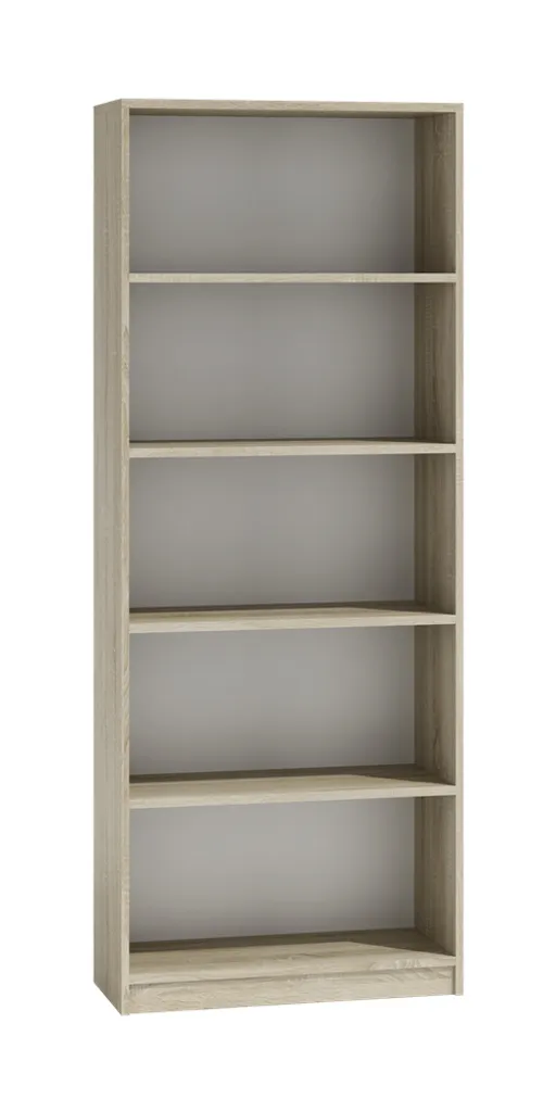Meuble de bureau RAUNO 60 cm, bibliothèque chêne pour ranger vos livres