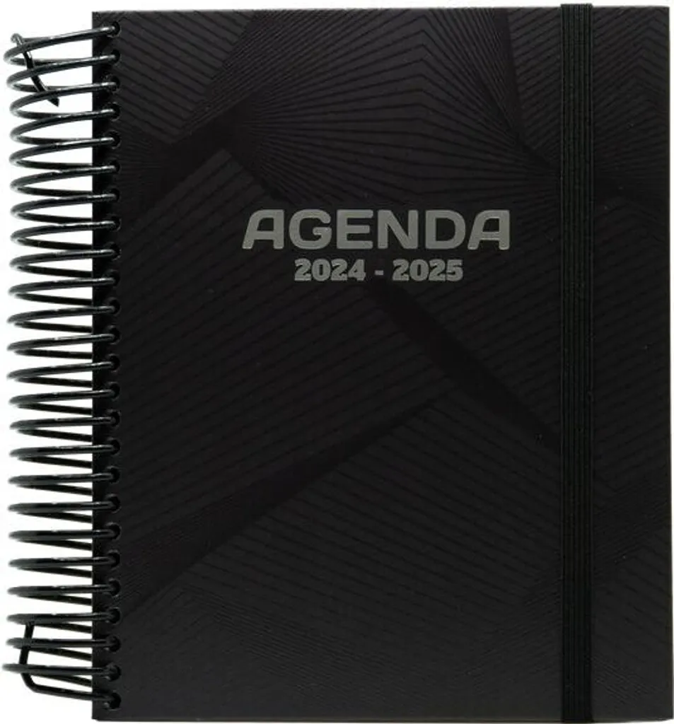 Agenda 2024-2025 Sweetcolor Pastel avec Couverture Rigide et Élastique