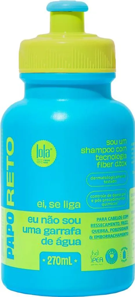 Lola From Rio Papo Reto Shampoo 270ml | Il Rituale Detox Quotidiano