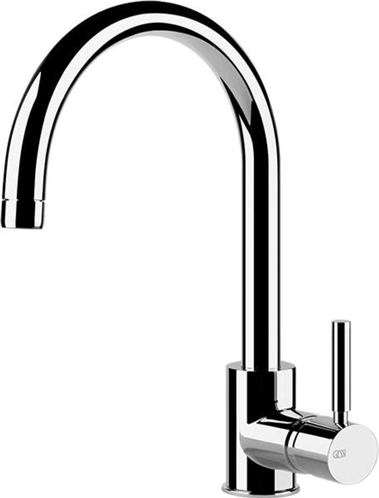 Gessi 20570, Standardowy, Chrom, Metal, Uchwyt, Pojedyńczy, Zdjęcie produktu 