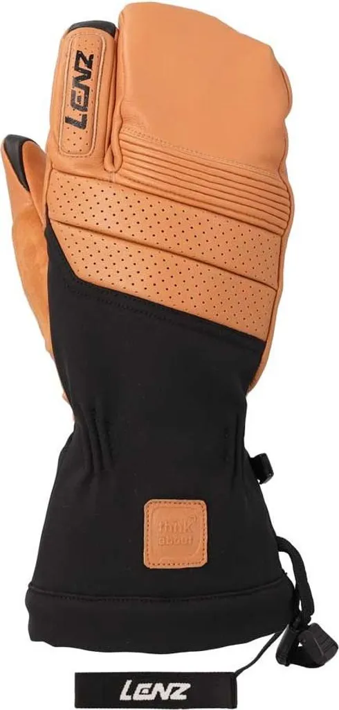 Lenz Think About Lobster Guanti con dita Orange S Uomo Orange S