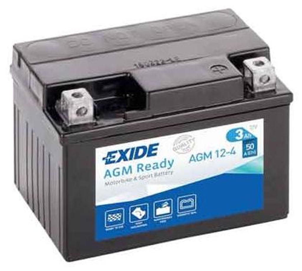 Autobatterie EXIDE 12 V 6 Ah 90 A/EN AGM12-6 L 150mm B 87mm Produktbild 