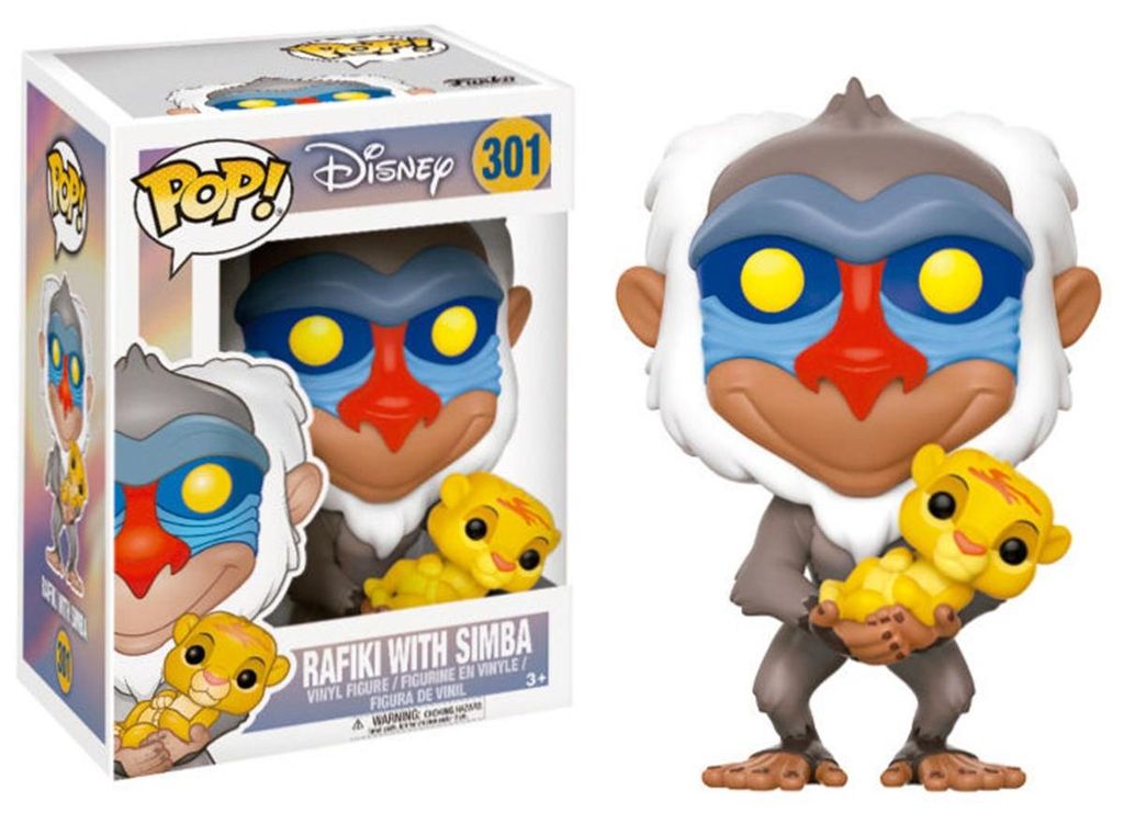 Disney - Rafiki met Simba 301 - Funko Pop! - Vinyl figuur Productafbeelding 