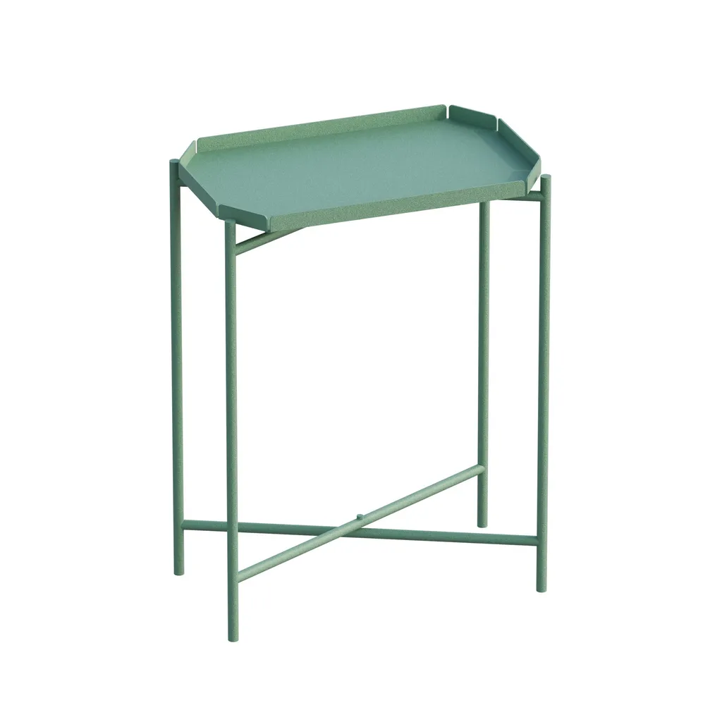 Table basse métal vert Shb-009-D stable et durable pour votre déco