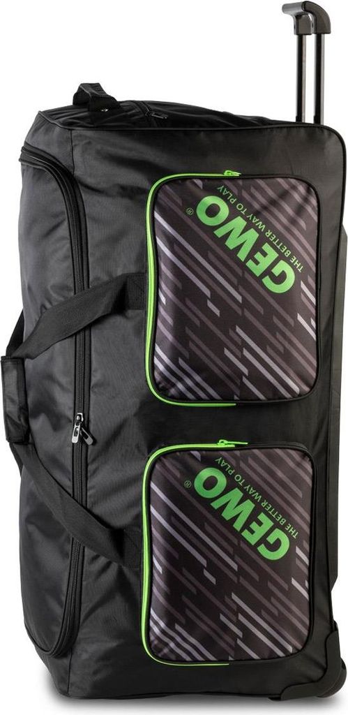 GEWO Trolley Stripes XL schwarz/lime