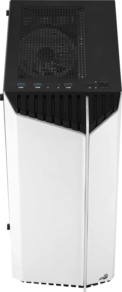 Tour PC Gaming Aerocool Bionic Blanc : Idéal pour Setup Streamer RGB - 6