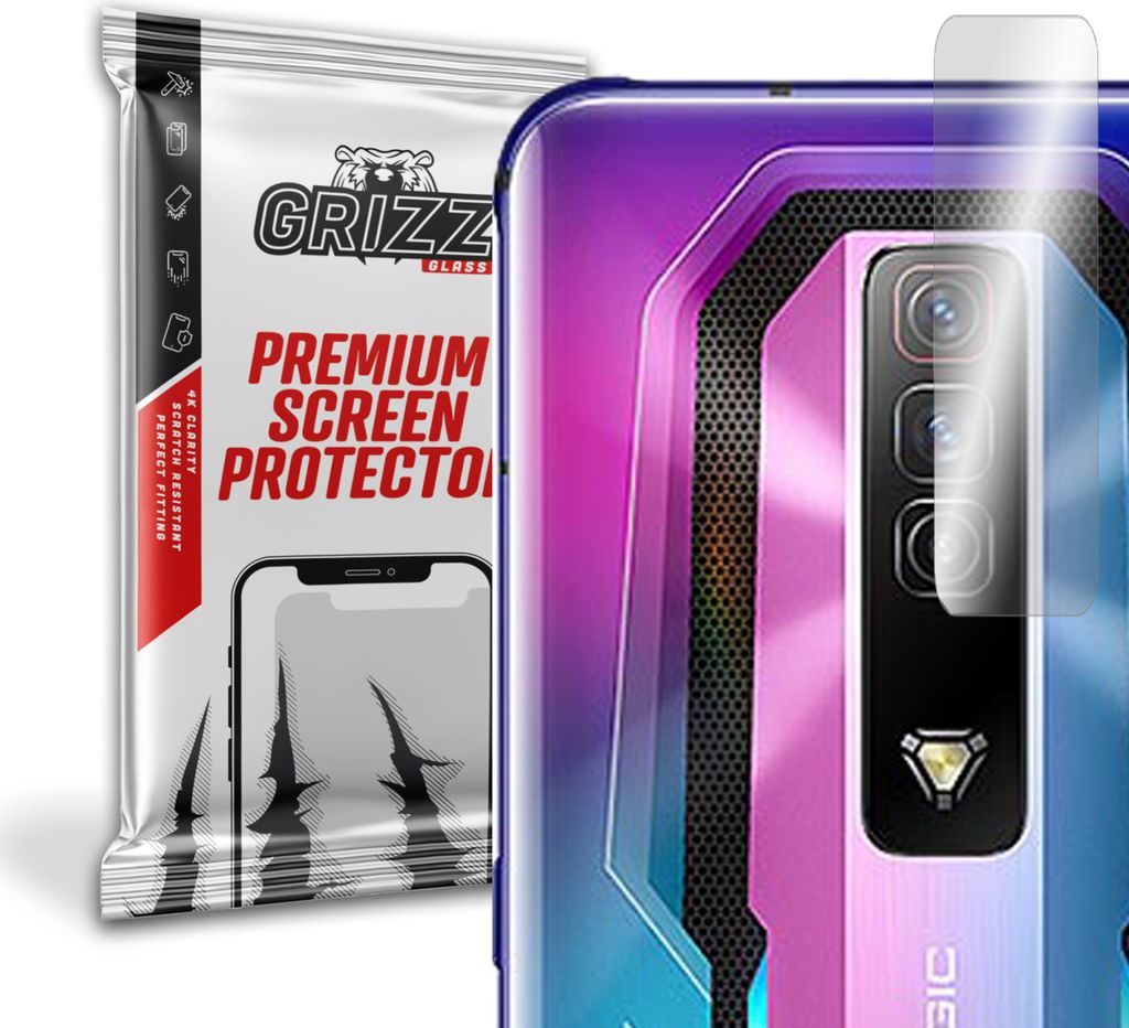 Glas für die Kamera GrizzGlass HybridGlass Kamera für ZTE Nubia Red Magic 7