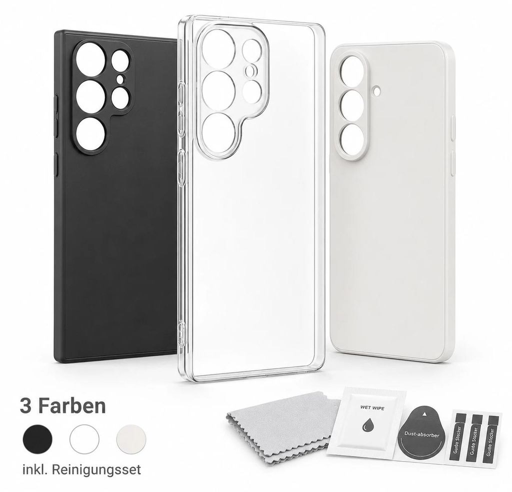 Handyhülle Samsung Galaxy S26 Transparent Schutzhülle TPU Produktbild 