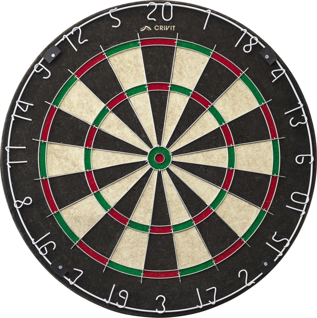 CRIVIT Sisal-Dartscheibe Dartscheibe Wurfpfeilscheibe inkl. Produktbild 