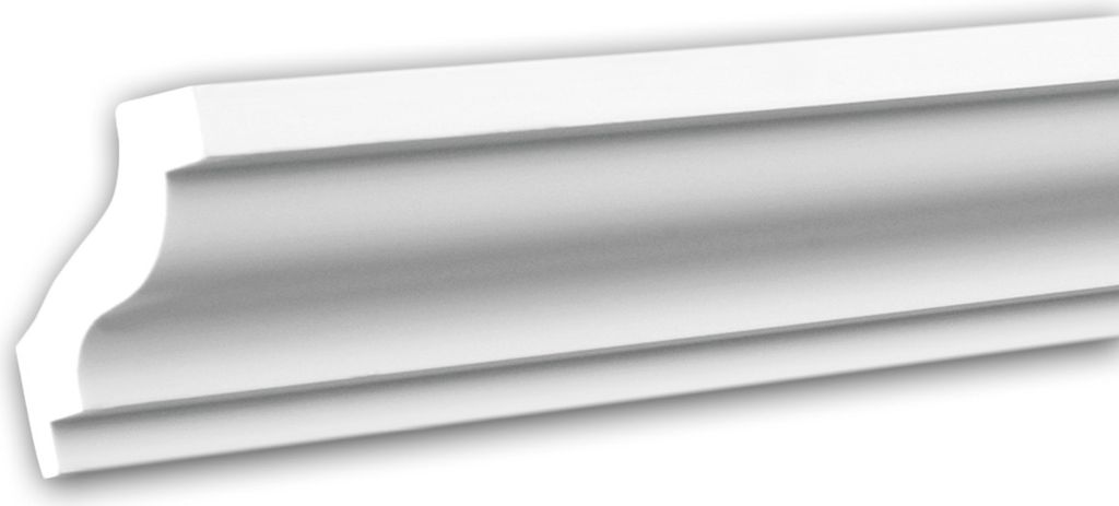 PROFHOME 150103 Eckleiste aus Polyurethan Deckenleiste Stuckleiste 2 m