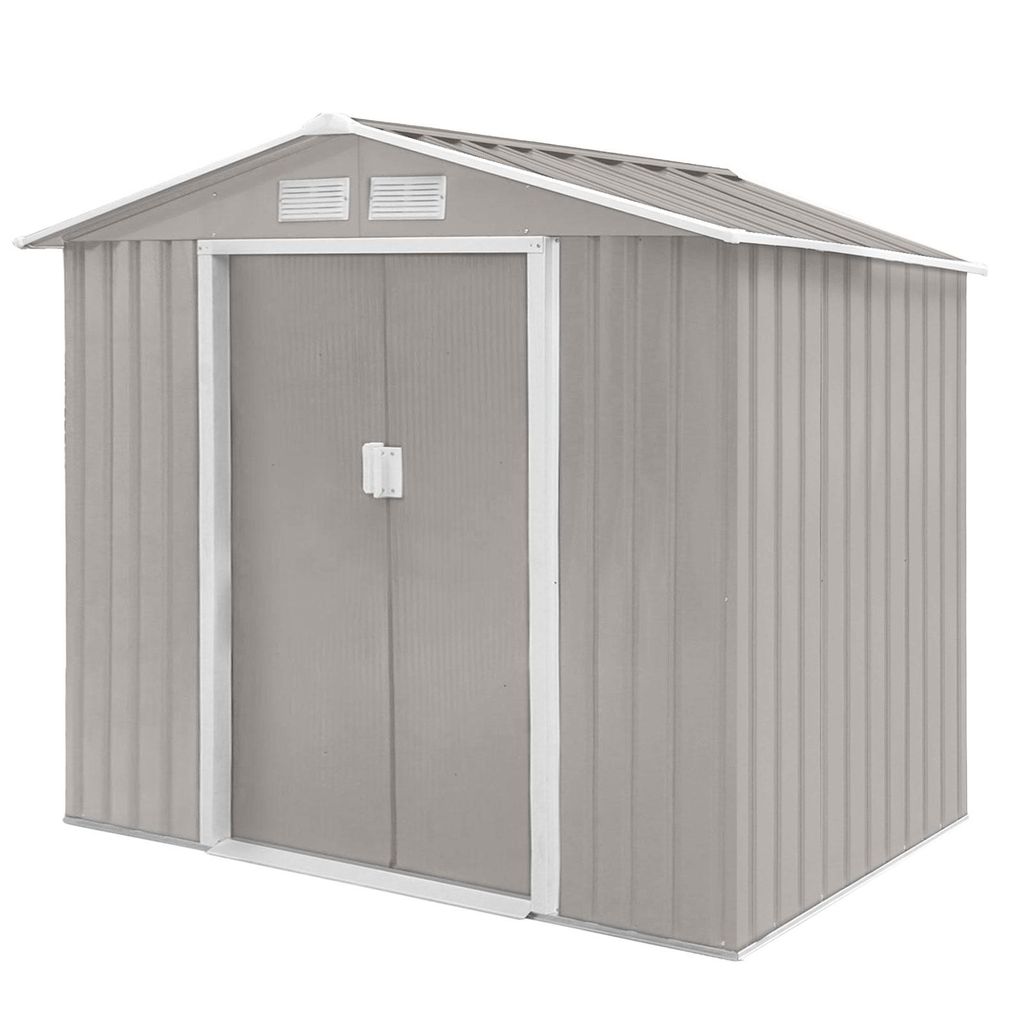 HATTORO S100 Gerätehaus Metall Gartenhaus Metallgartenhaus Produktbild 