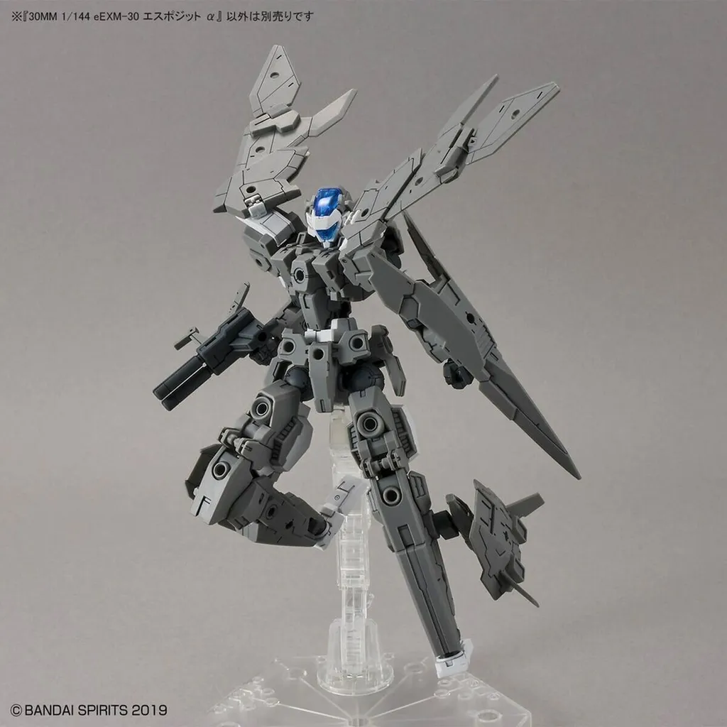 Mecha Transformable eEXM-30 Espossito Alpha 1/144 Figurine à Monter - 11