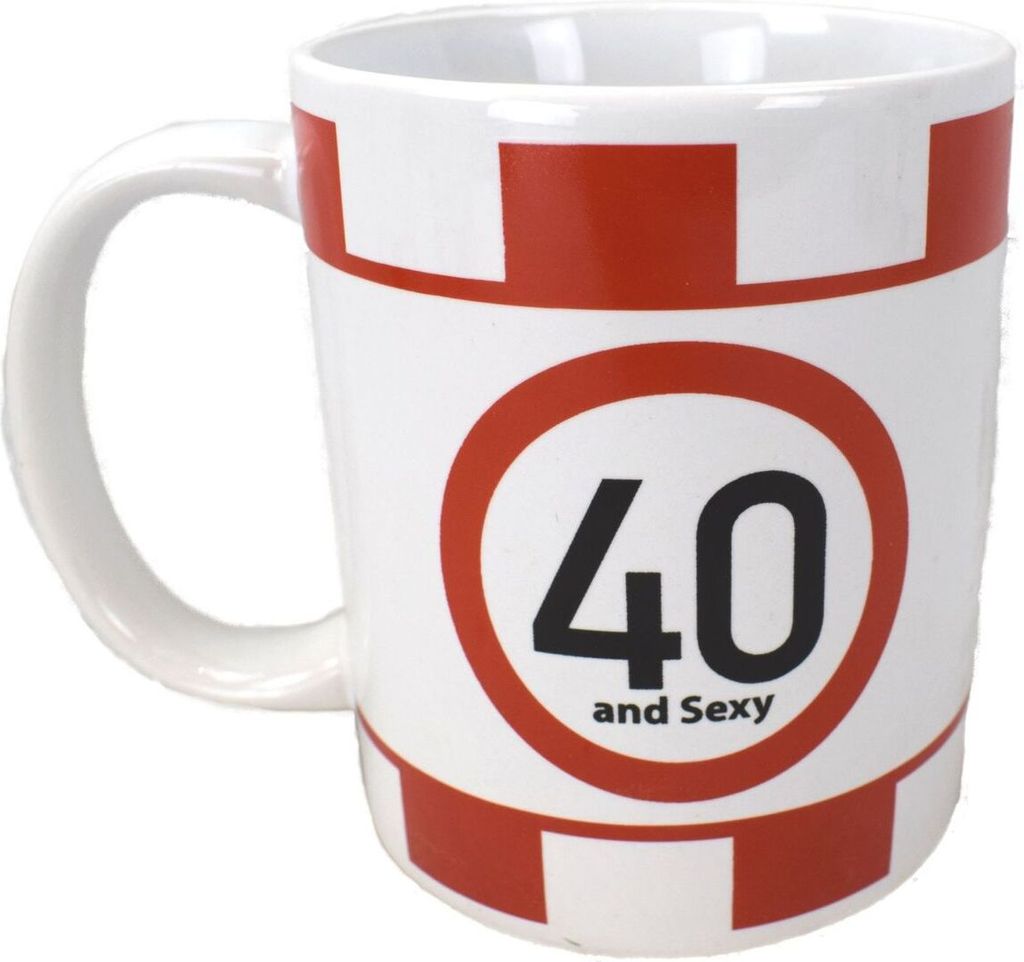 Kaffeebecher mit Happy Birthday 18 30 40 50 Jahre Produktbild 