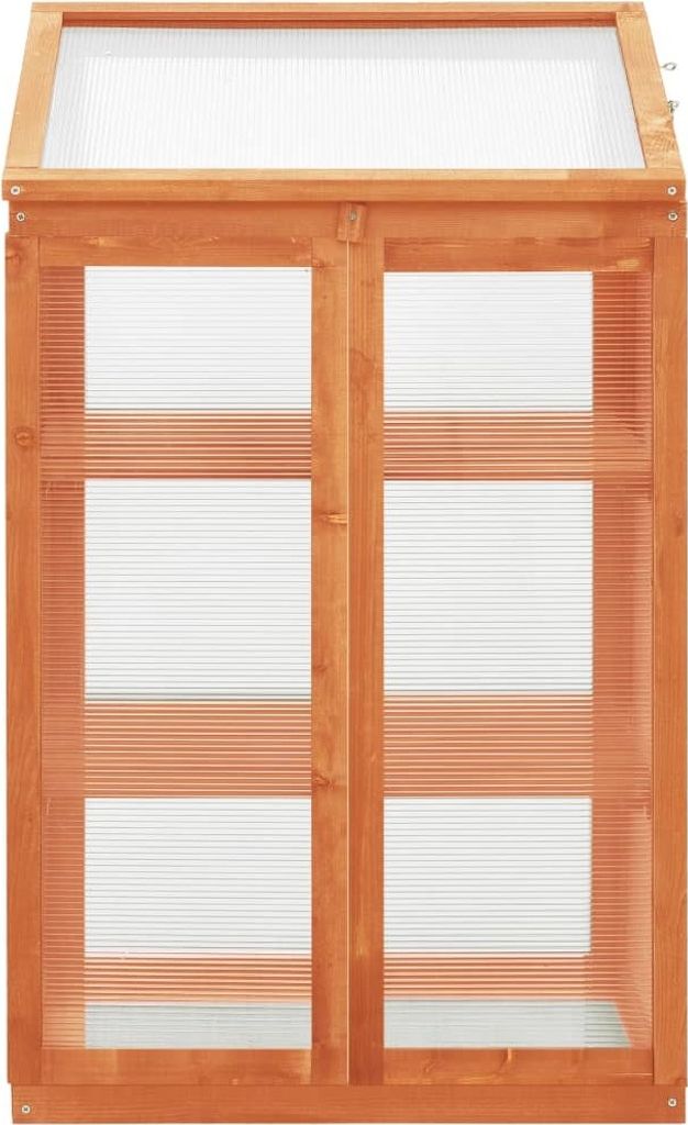 vidaXL Gewächshaus 60x45x100 cm Tannenholz Produktbild 2