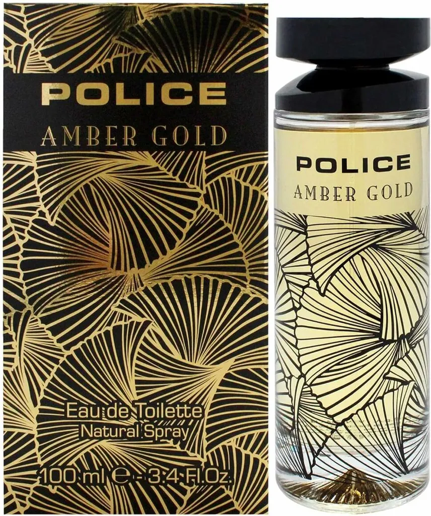 Parfum Femme Police Amber Gold EDT 100 ml - Eau de Toilette Authentique