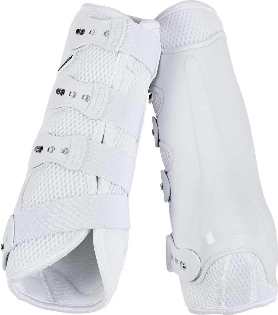 BUSSE Ghette Dressage-Pro-Mesh Bianco L