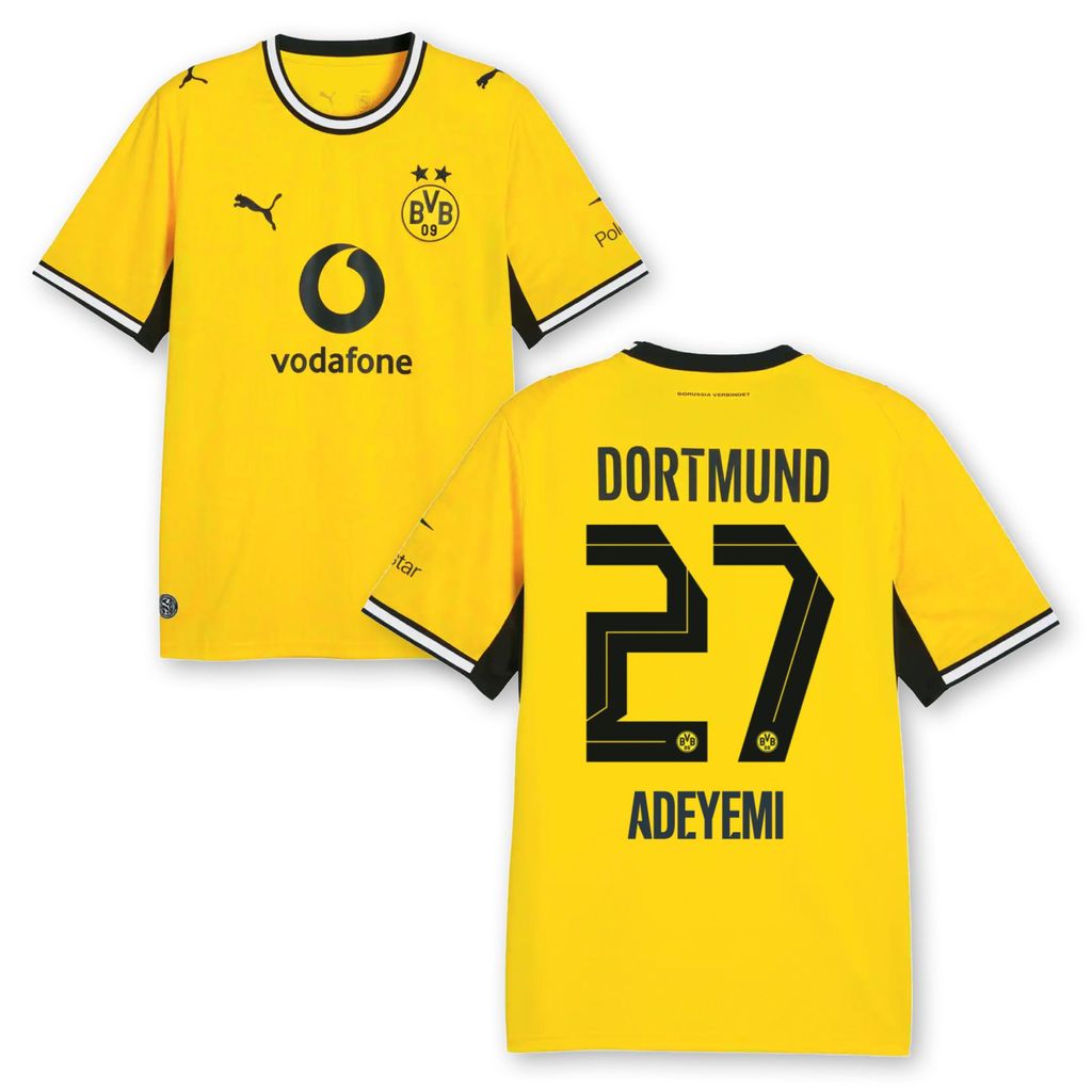 BVB Heimtrikot Kinder Saison 2026/27 Flock: Adeyemi - Größe: 128