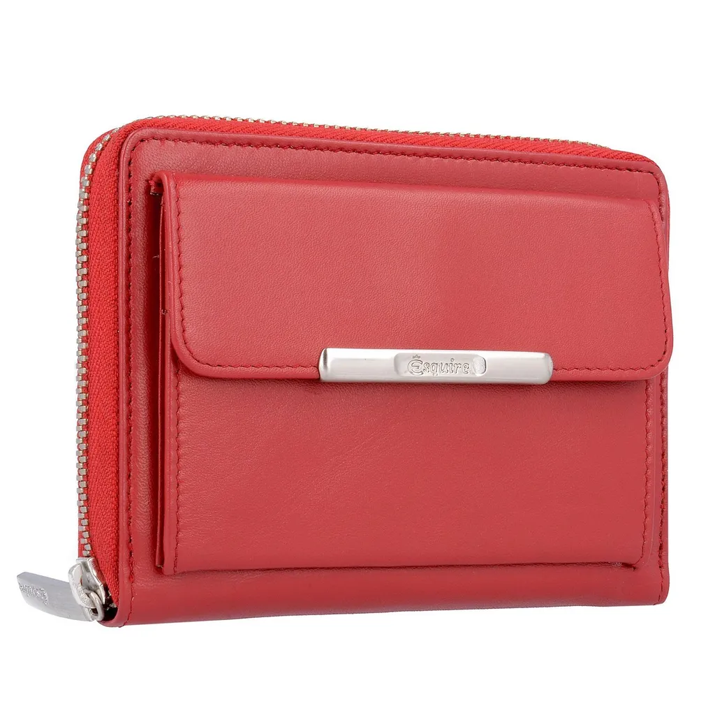Portafoglio Esquire Helena Rosso: Il Regalo in Pelle Perfetto con RFID - 7
