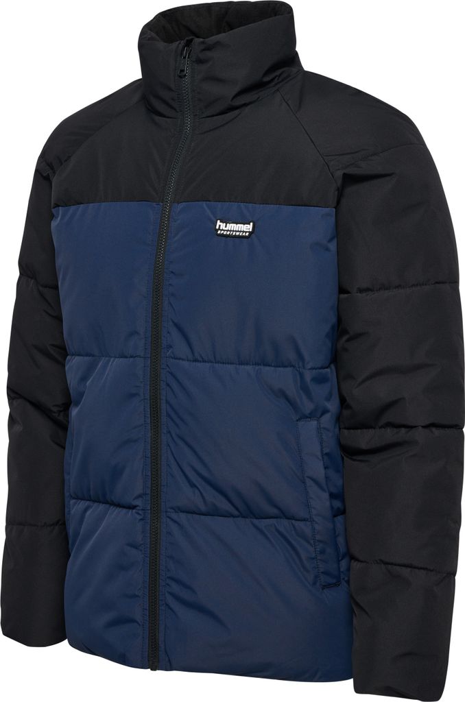 Hummel hmlPUFF Jacket Short Sportswear Herren Winterjacke blau/schwarz 225948-7459, Größe:L