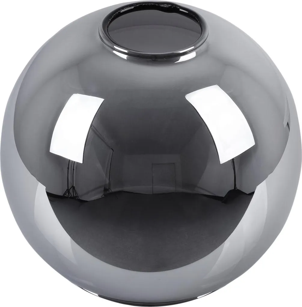 Abat-jour Bergen boule chromée 15 cm - Verre élégant pour intérieur chic