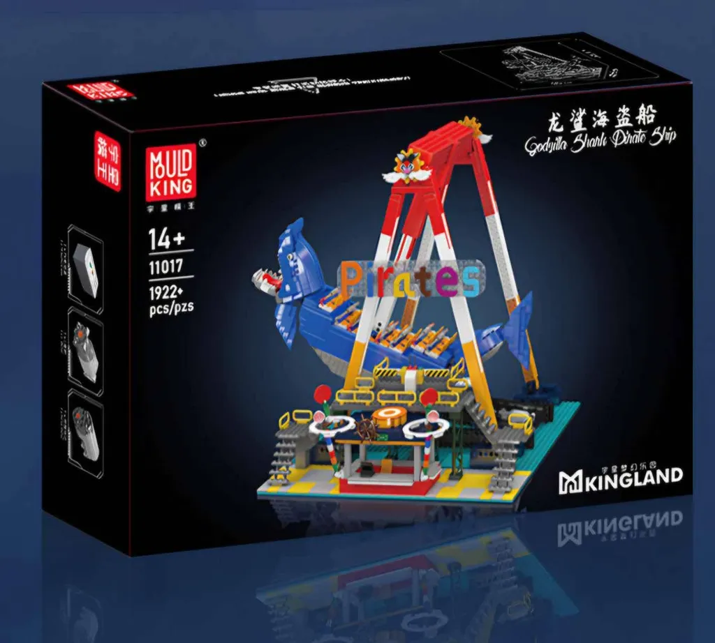 Jouet Construction Requin Pirate Électrique pour Collectionneur
