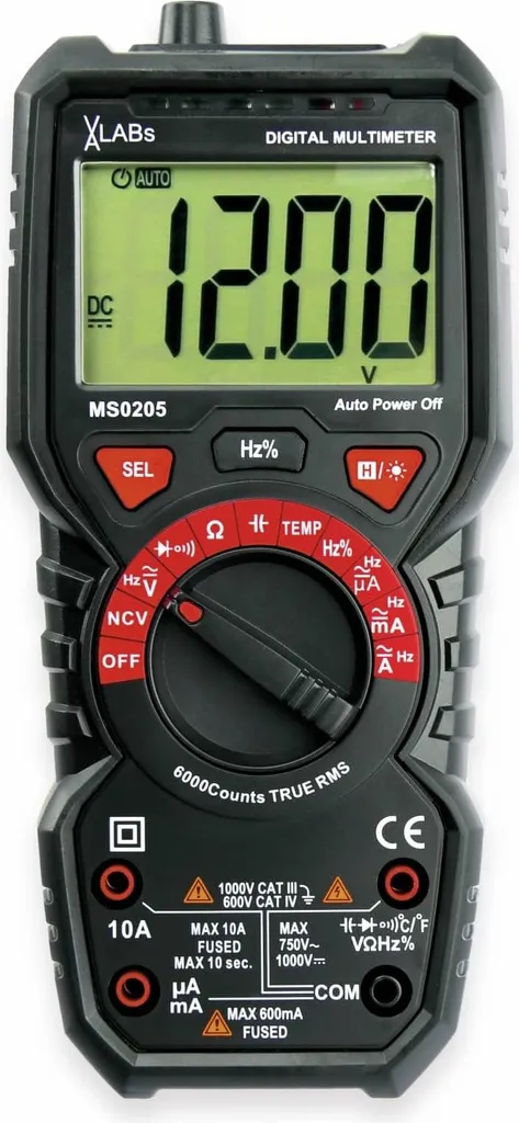 Multimètre VA LABS MS0205 True RMS pour corriger vos pannes électriques - 4