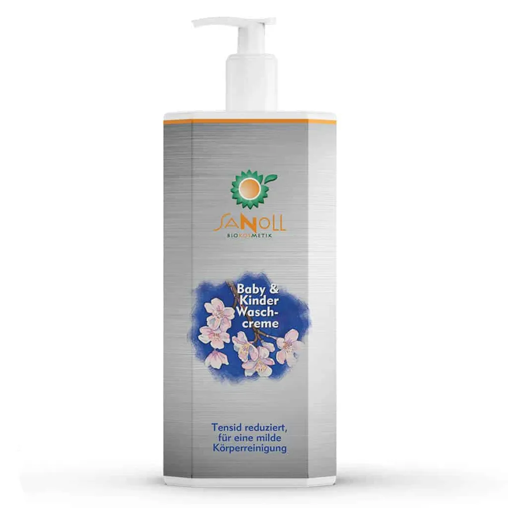 Crème Lavante 1 Litre pour Peaux Sensibles - Bébé & Enfant