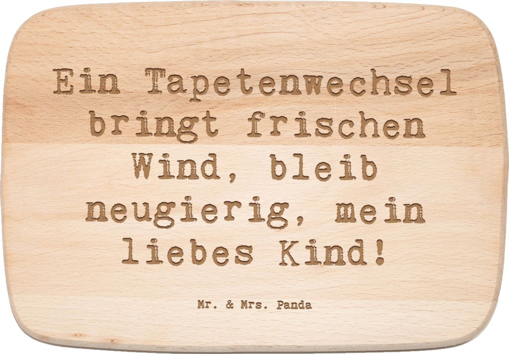 Mr. & Mrs. Panda Frühstücksbrettchen Spruch Umzug neue Stadt - Transparent - Geschenk, vesperbrett, Holzbrettchen, Vertrauem, Frühstücksbrett, ...
