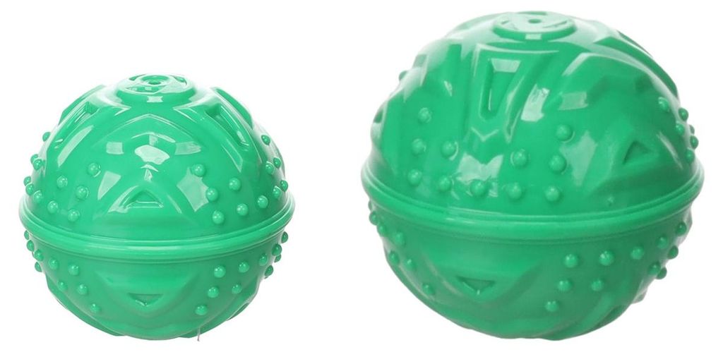 Flamingo Hundespielzeug Tegro Ball grün, Größe: L