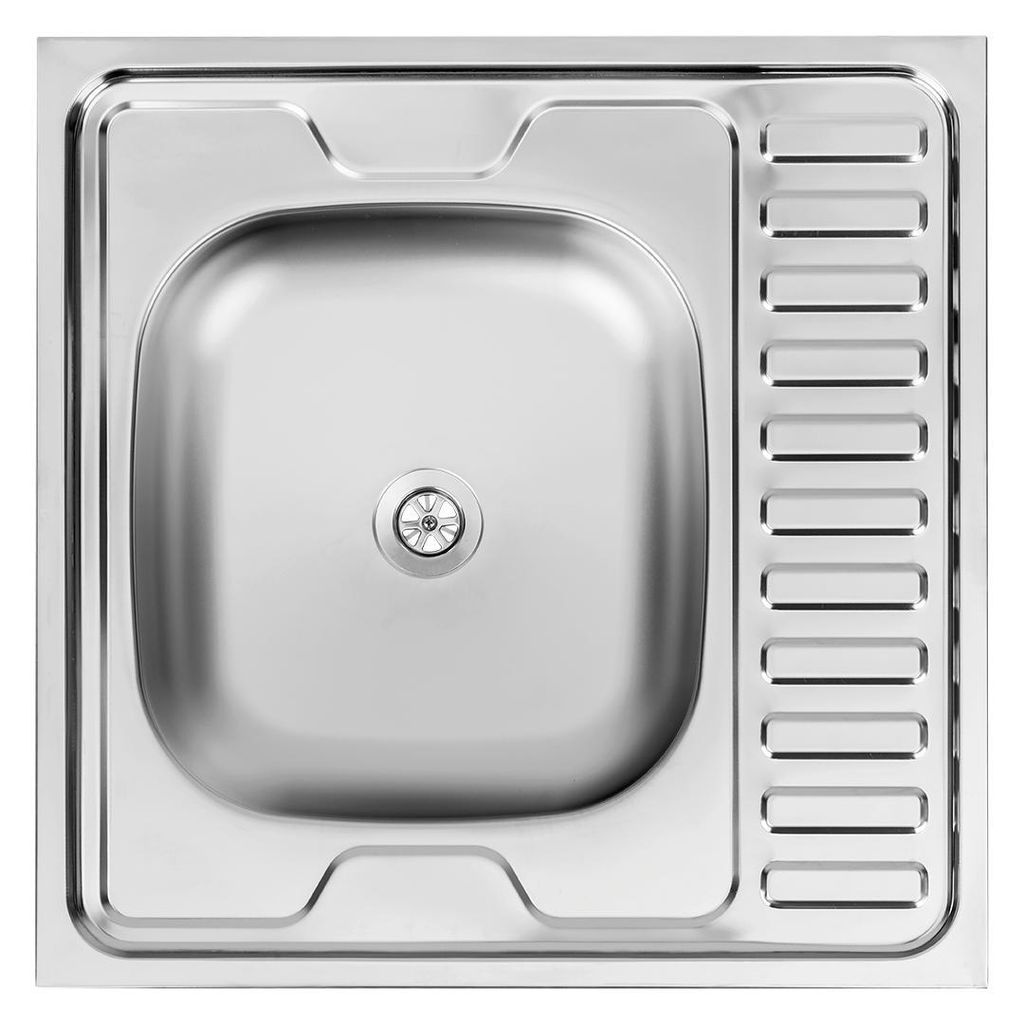 Lavello da cucina a 1 vasca in acciaio inox Lavello da Immagine del prodotto 