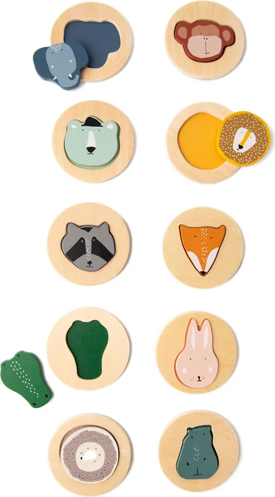 Jeu Montessori en bois TRIXIE 12m+ - Idéal pour l'éveil à la maison