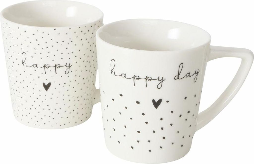 Hrnek na kávu "Happy" assorted Obrázek produktu 