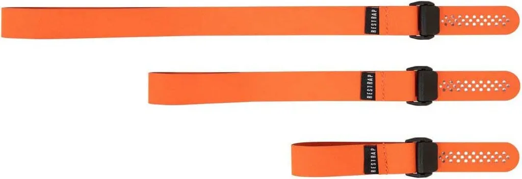 Sangles de Fixation Vélo Restrap Fast Straps Orange - Taille S Polyvalente