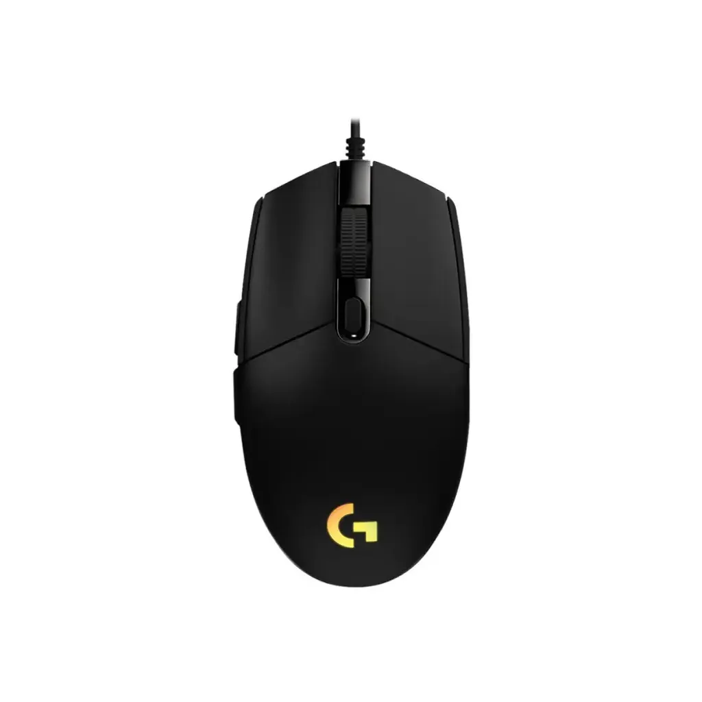 Souris de jeu rétroéclairée G102 Lightsync noire à boutons programmables - 16