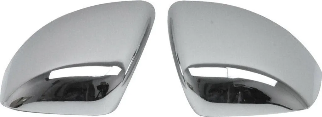 Coppia Coprispecchietti Ford Connect 2014-2019 ABS Cromo Argento