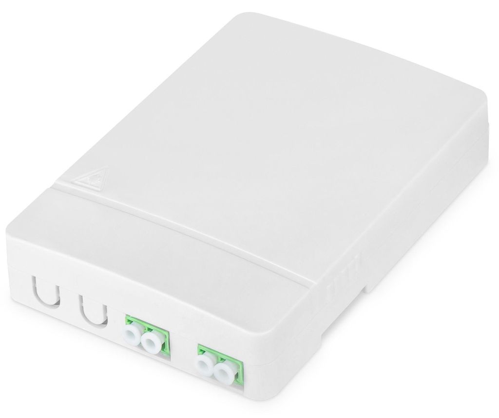DIGITUS FTTH Gehäuse mit 2 x LC/APC DX Kupplung Image du produit 