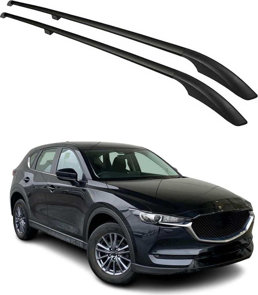 Barres de toit longitudinales pour Mazda CX-5 2017-2025 Image du produit 