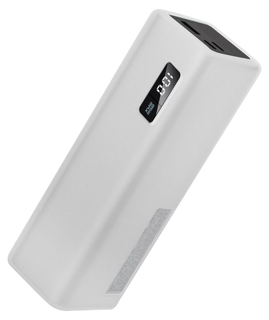 kwmobile Silikon Hülle für CUKTECH Power Bank 20000mAh (PB200) Case - Powerbank Hülle für unterwegs - Tasche für Power Bank - Transparent