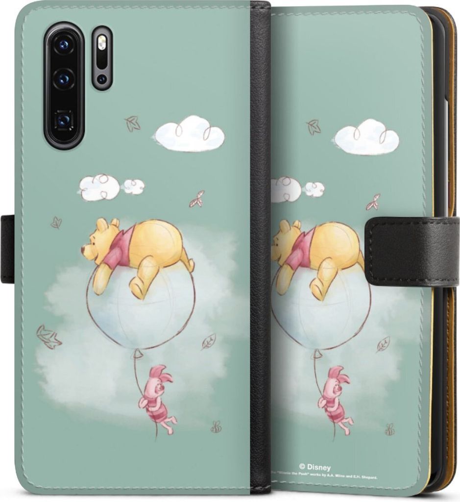 DeinDesign Klapphülle für Huawei P30 Pro Handytasche Lederhülle Tasche Bär Disney Winnie Puuh
