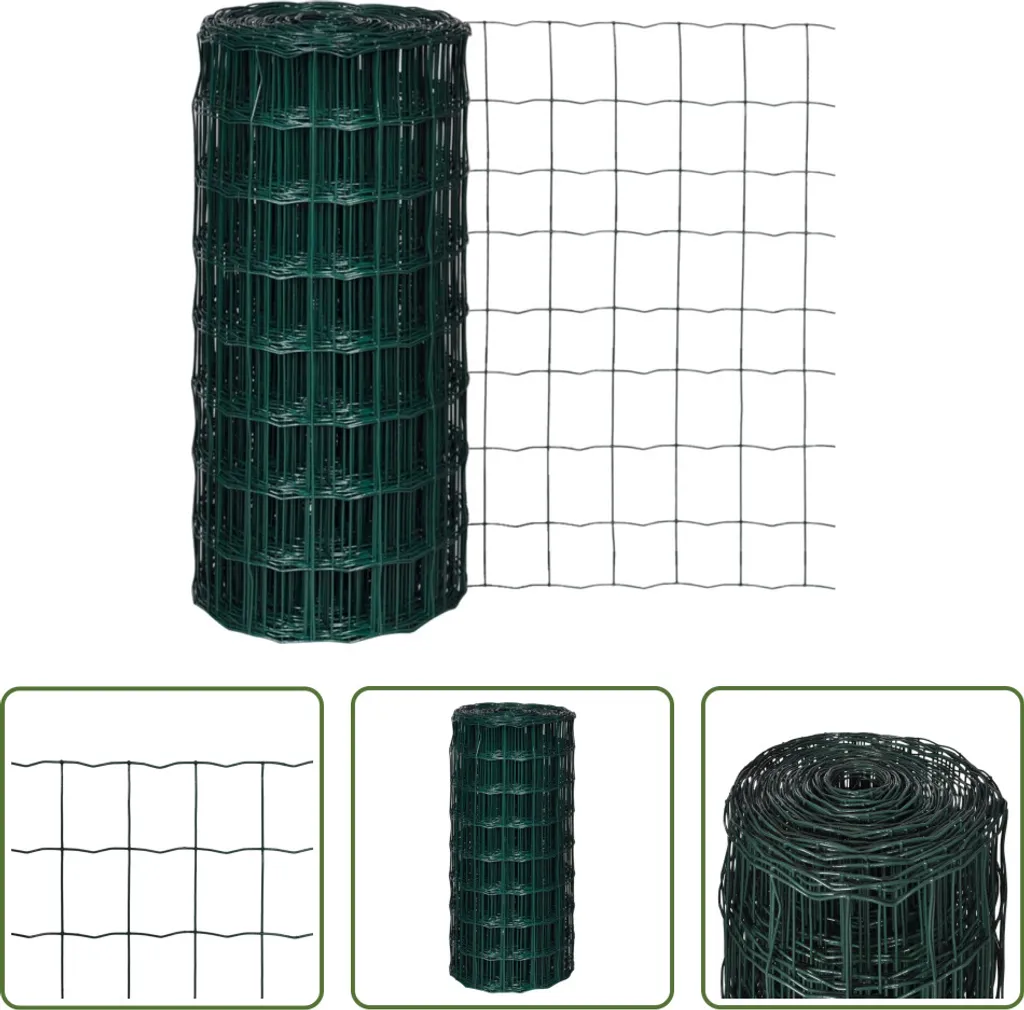 Rete Metallica per Recinti 10m x 0.8m - Estetica e Protezione Giardino